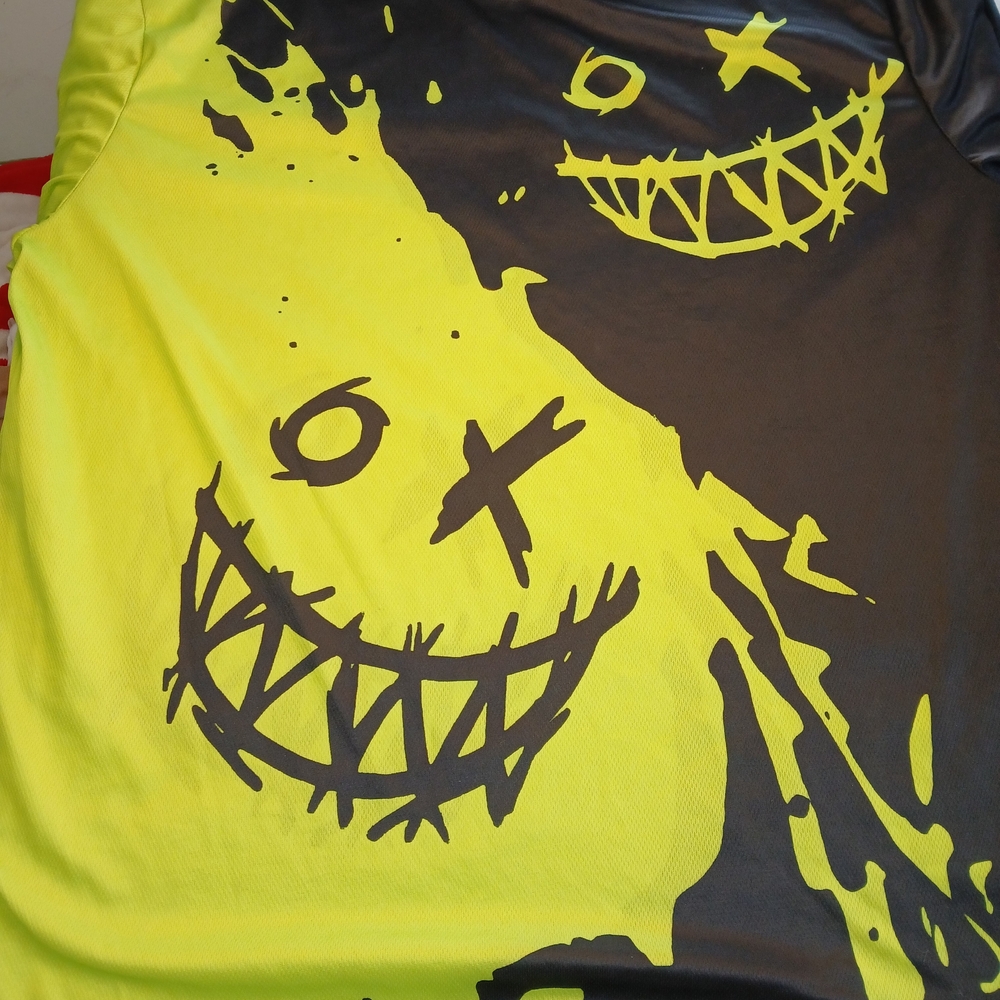 Black and Yellow Graphic Shirt